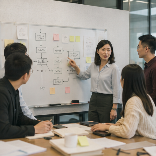 HR · 招聘协作的 AI 场景示意图