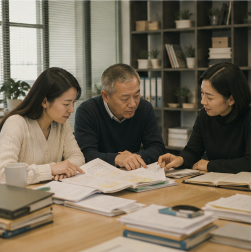 知识 · 专家资产的 AI 场景示意图